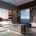 Modern minimalist style high quality home kitchen cabinet